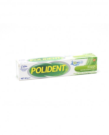 Polident Fresh Mint Denture Adhesive Cream