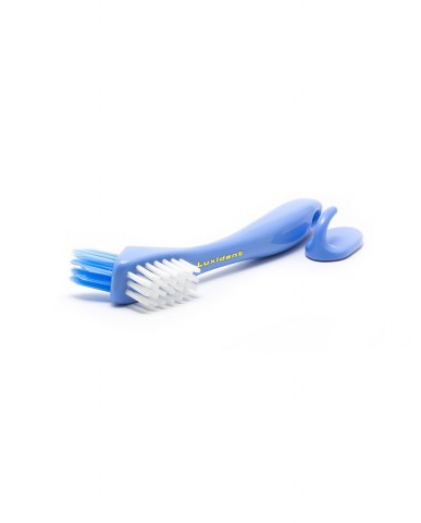Luxident Denture Brush Medium - Pastel Blue