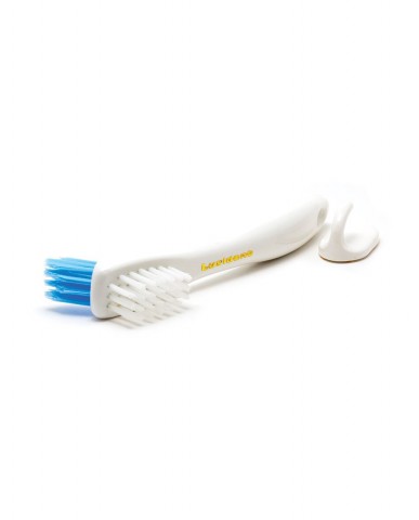 Luxident Denture Brush Medium - White ●●Only 1 Left●●