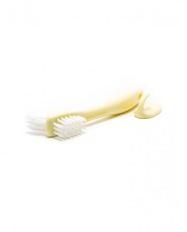 Luxident Denture Brush Soft - Pastel Yellow