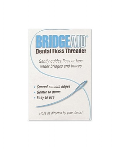 BridgeAid Dental Floss Threaders - 10 Pack