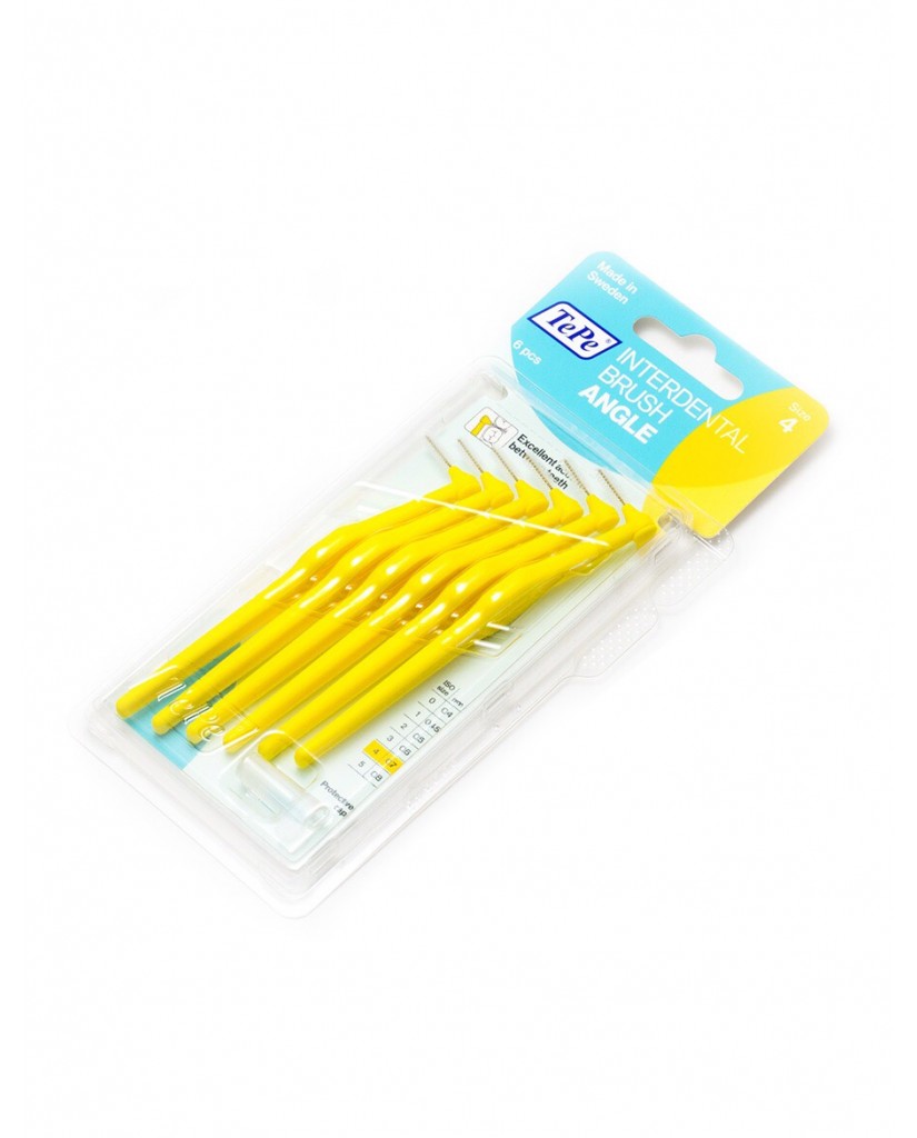 TePe Interdental Angle Brush - Yellow 0.7mm