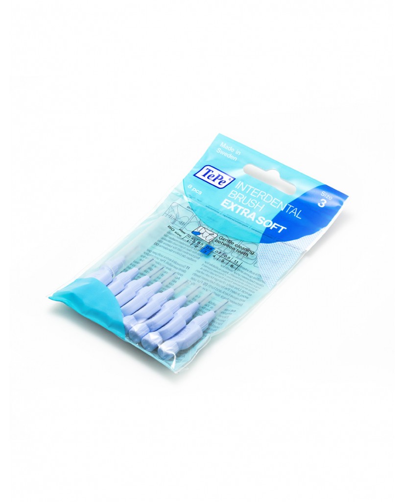 TePe Interdental Brush - Pastel Blue X-Soft 0.6mm