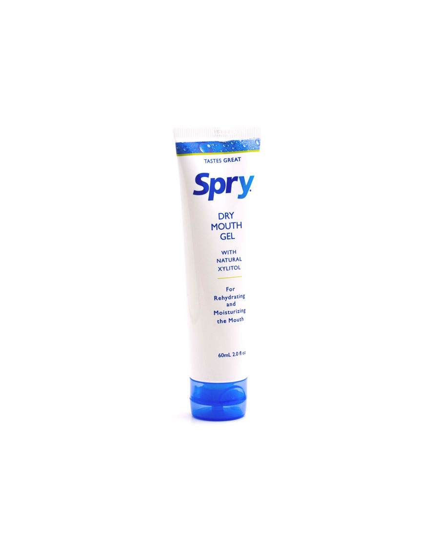 Spry Xylitol Moisturising Dry Mouth Gel 60ml Tube