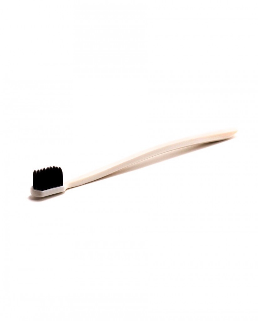 Grin Charcoal-Infused Biodegradable Toothbrush - Ivory Desert