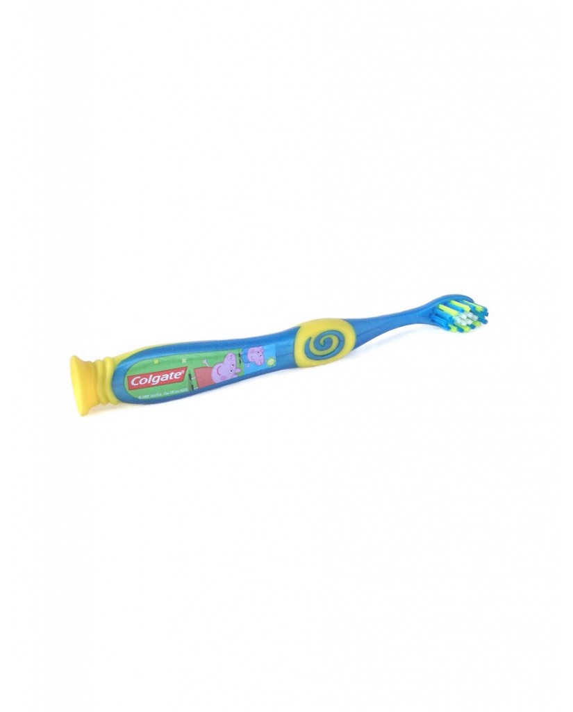 COLGATE Toothbrush 2-5 years - Peppa Pig - Blue-Yellow