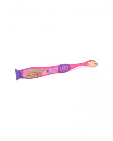 COLGATE Toothbrush 2-5 years - Peppa Pig - Pink-Purple