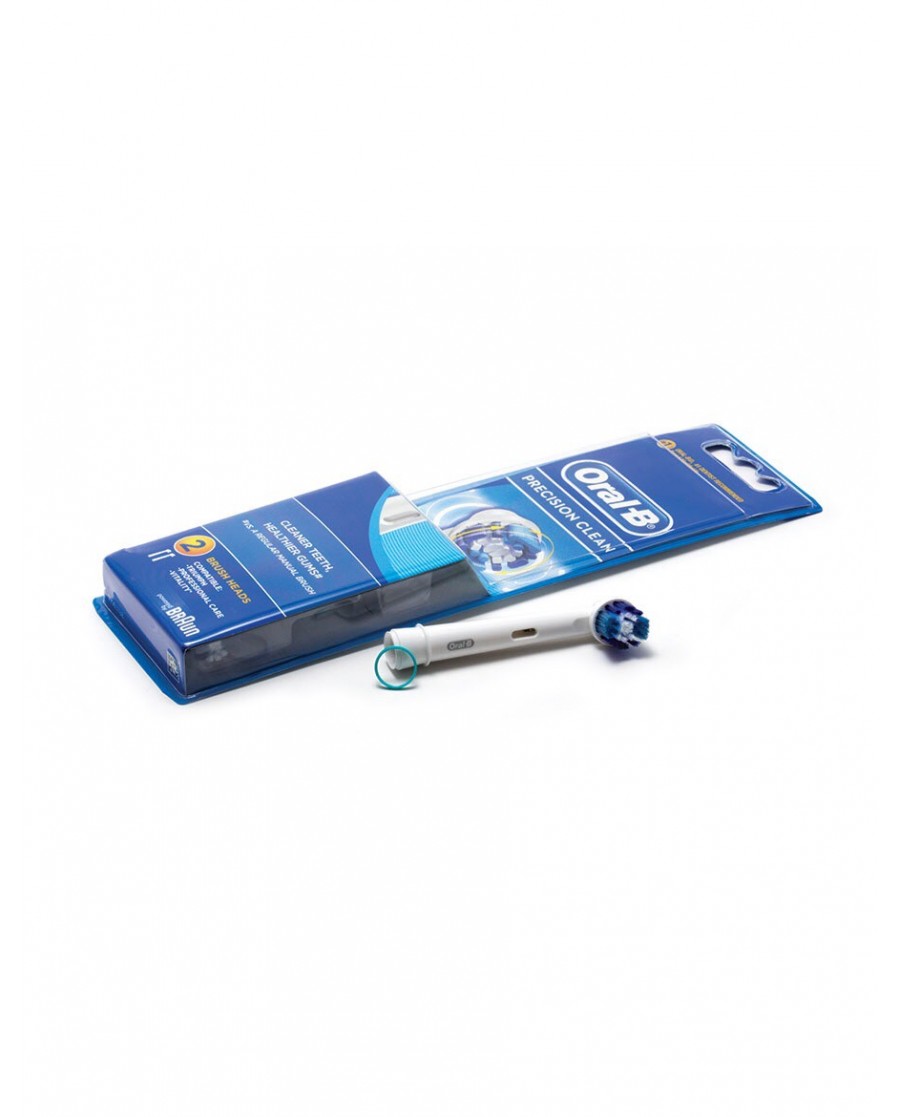 Oral-B Power Toothbrush Heads - Precision Clean 2 Pack