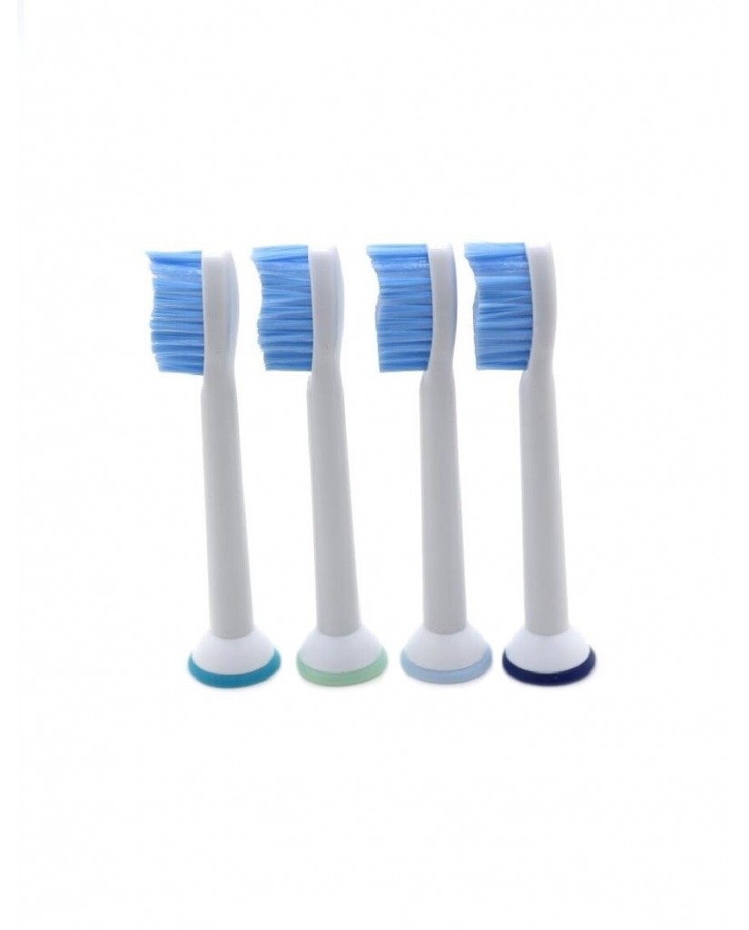 Sensitive - White Replacement Heads for Oral Clean Power – Sonic Electric Toothbrush