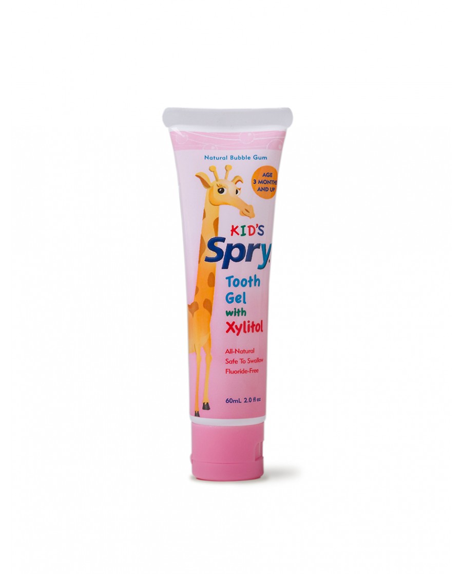 Kid's Spry Natural Bubble Gum Tooth Gel 60ml