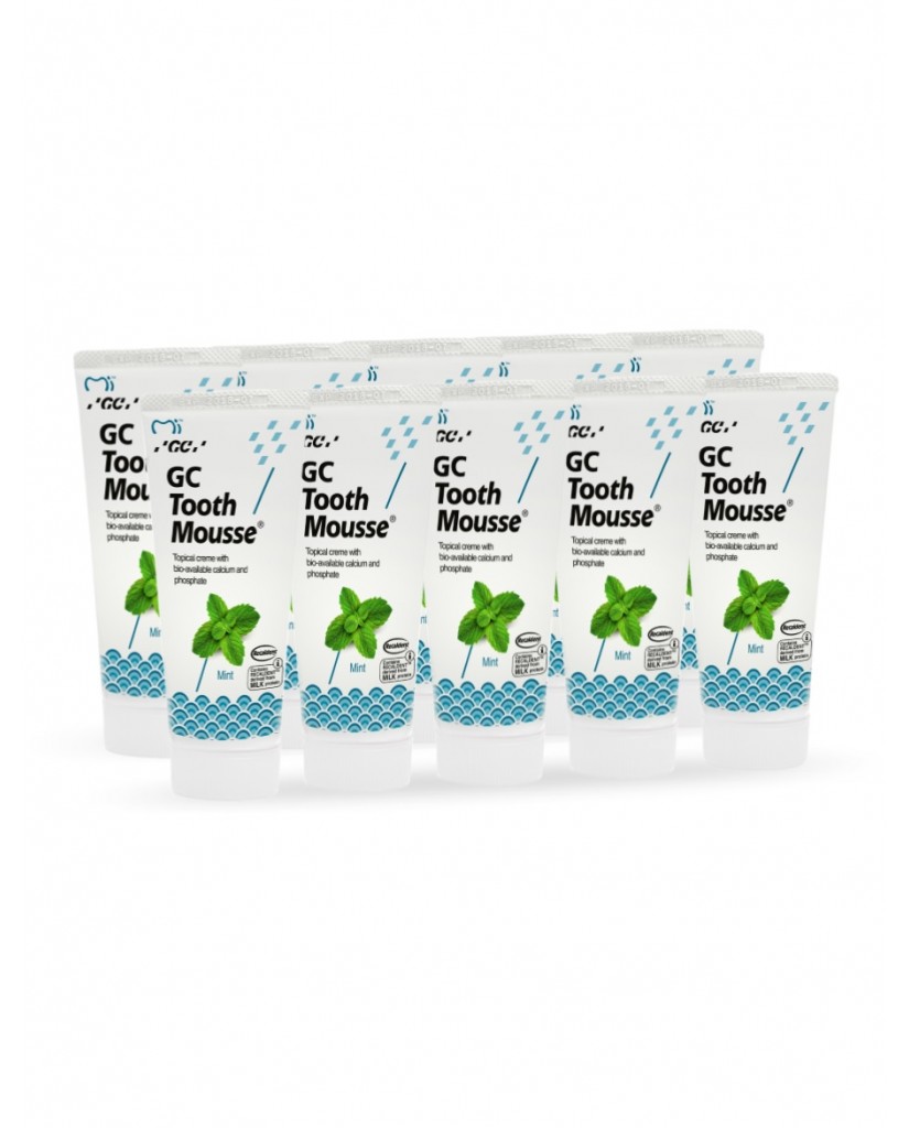 GC Tooth Mousse - Mint -10 Pack - 40g Tubes