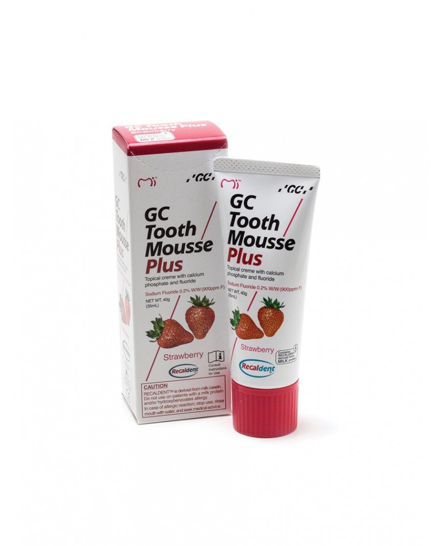 GC Tooth Mousse Plus - Strawberry 40g Tube